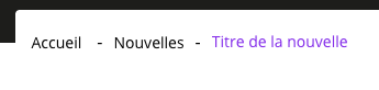 Exemple de fil d'Ariane