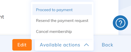 Proceed to payment