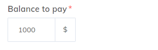 Edit partial amount