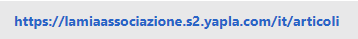 uri pagina articoli